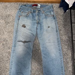 Levi Straus Iconic Straight leg jeans size: W31 L30